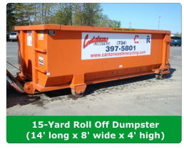 15-yard Roll Off Dumpster