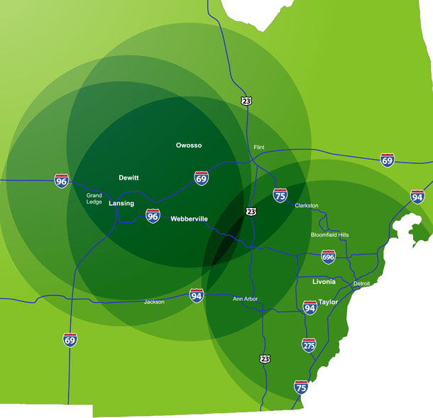 Commercial Service Area