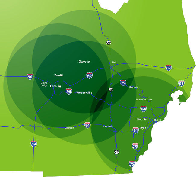 Residential Service Area